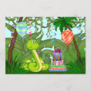 Recherche de serpent vert invitations Safari
