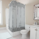 Search for glam shower curtains Silver