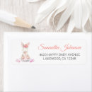 Search for sweet bunny return address labels Floral