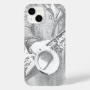 Search for saxophone iphone cases Black