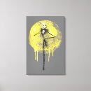 Search for nightmare before christmas canvas prints Skeleton