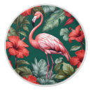 Search for flamingo knobs and pulls Hibiscus