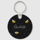 Search for bee keychains Black