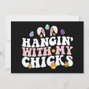 Recherche de poule de pâques invitations Mignon