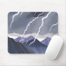 Recherche de orage tapis souris Éclair
