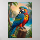 Search for parrot posters Beach