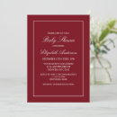 Search for minimalist baby shower invitations Winter