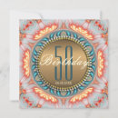 Search for mandala birthday invitations Teal