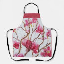 Search for cherry blossoms aprons Watercolor