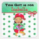 Search for ethnic girl stickers Red