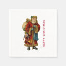 Search for vintage santa claus napkins Old fashioned