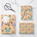 Search for big cat wrapping paper Cute