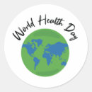 Search for green globe stickers World