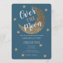 Search for midnight blue invitations Over the moon