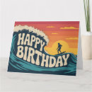 Search for surfing birthday cards Summer