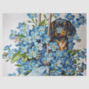 Search for forget me not flowers tissue paper Vintage