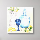 Search for mediterranean canvas prints Blue
