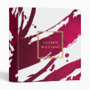 Search for deep red binders Fashion