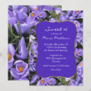 Search for crocus invitations Elegant