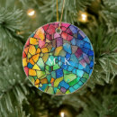 Search for stained glass ornaments Cute