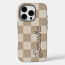 Search for beige iphone cases Chequered