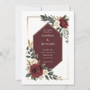 Search for diamond shape wedding invitations Red