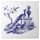 Search for peacock blue tiles Antique