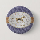 Search for western birthday buttons Horse