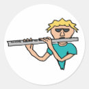 Search for flute players stickers Flutist