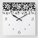 Recherche de dessin noir et blanc horloges Abstrait