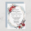Search for gold foil geometric wedding invitations Floral