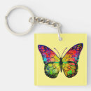 Search for abstract butterfly keychains Rainbow