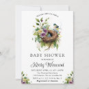 Recherche de bird baby shower invitations Printemps