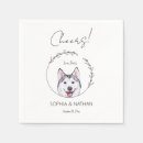 Recherche de husky serviettes Aquarelle