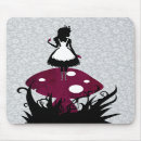 Search for alice in wonderland mousepads Mushroom