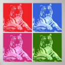 Search for tiger pop art Tigers