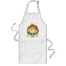 Search for flaming skull aprons Skeleton