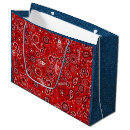 Search for denim gift bags Red