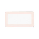 Search for borders labels Blush pink