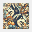 Search for retro illustrations magnets Cute