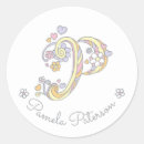 Search for initial p stickers Names