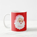 Recherche de santa vintage mugs Rouge et blanc