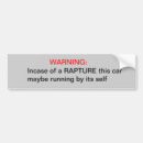 Search for warned bumper stickers Jesus