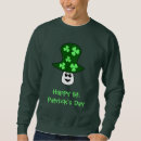 Search for 3 leaf clover clothing Happy st patricks day