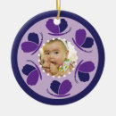 Search for purple heart ornaments Violet