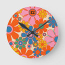 Search for 1960s clocks Colorful