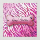 Search for dog paw print birthday invitations Bone