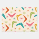 Search for starbursts wrapping paper 1960s