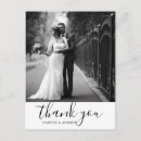 Search for black white wedding postcards Stylish