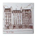 Recherche de rues de ville carreaux Dessin